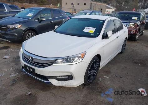 2017 Honda Accord Sport from USA, damaged, VIN 1HGCR2F50HA142504